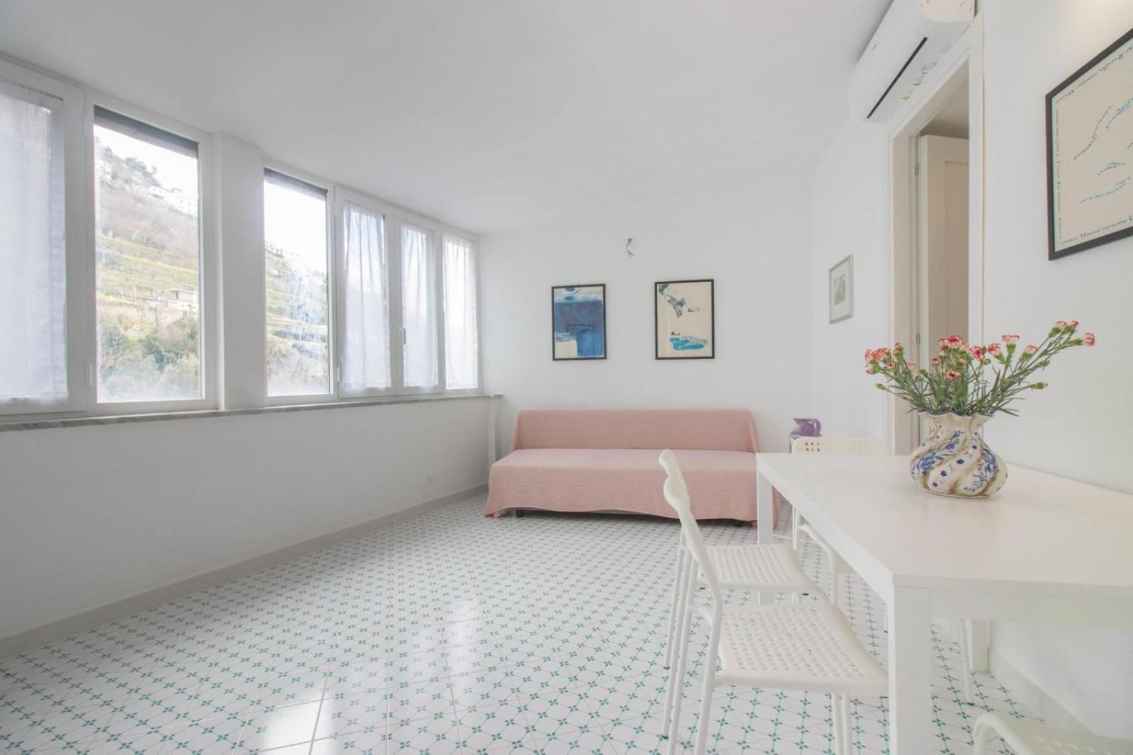 Al Ciglio Holiday House Amalfi Coast Scala Buitenkant foto